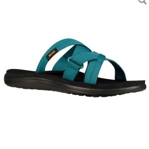 Teva Women’s Voya Open Toe Sandals- Deep Lake- Size 7